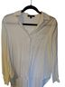 Title Unknown 100% Rayon White Button-Down Shirt Size XS - photo 2