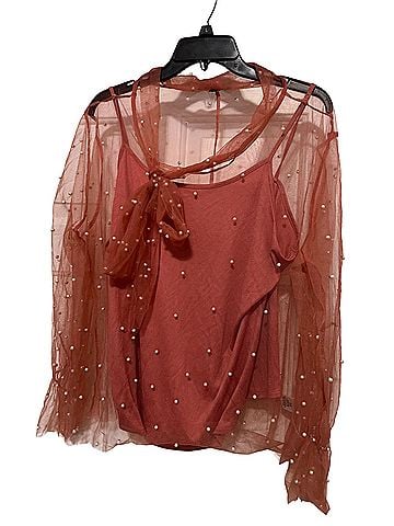 Sheen Long Sleeve Blouse (view 1)
