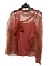 Sheen Pink Long Sleeve Blouse Size 1X - photo 1