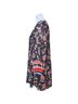 DR2 100% Polyester Floral Polka Dots Brown Pink Casual Dress Size S - photo 5
