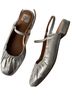 DV Silver Flats Size 9 - photo 1