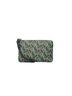 Coach 100% Coated Canvas Green Wristlet One size - photo 1