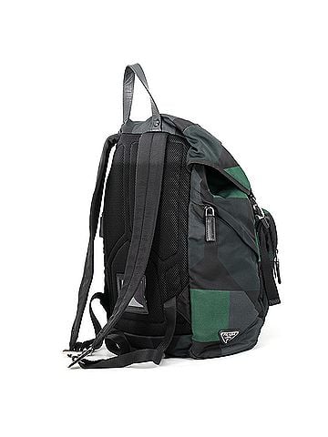 Prada Prada Backpack Nylon V135M PRADA Rucksack Handbag Men's Black (view 2)
