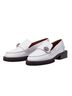 Ganni 100% Leather White Flats Size EU 40 - photo 1