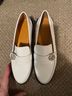 Ganni 100% Leather White Flats Size EU 40 - photo 6