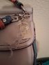 Coach 100% Leather Multi Color Tan Blue Orange Leather Crossbody Bag One size - photo 9