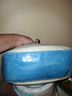 Coach 100% Leather Multi Color Tan Blue Orange Leather Crossbody Bag One size - photo 3