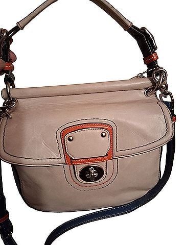 Coach Authentic Coach Legacy Willis
Colorblock Satchel 19031 Leather Crossbody Bag (view 2)