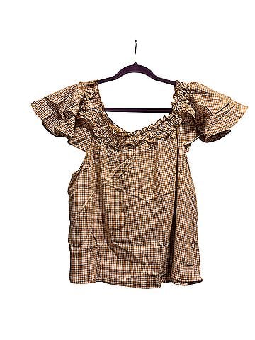 Easel Short Sleeve Blouse (view 2)