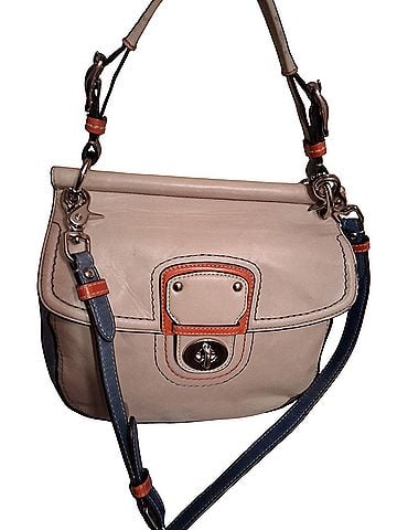 Coach Authentic Coach Legacy Willis
Colorblock Satchel 19031 Leather Crossbody Bag (view 1)