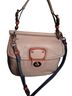 Coach 100% Leather Multi Color Tan Blue Orange Leather Crossbody Bag One size - photo 1