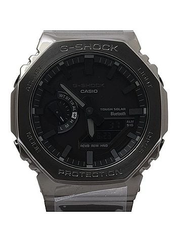 Casio CASIO G-SHOCK FULL METAL 2100 Series GM-B2100BD-1AJF Black Stainless Steel Men's Watch (view 1)