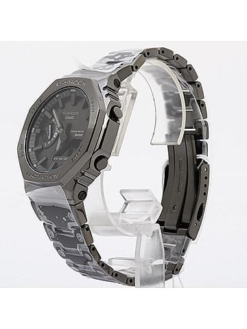 Casio CASIO G-SHOCK FULL METAL 2100 Series GM-B2100BD-1AJF Black Stainless Steel Men's Watch (view 2)