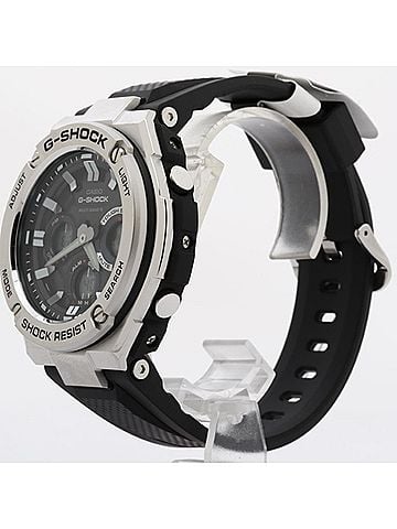 Casio CASIO G-SHOCK G-STEEL GST-W100 Series GST-W110-1AJF Black Resin/Stainless Steel Men's Watch (view 2)