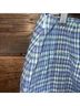 Boston Proper Plaid Blue Green White Skort Size 16 - photo 5