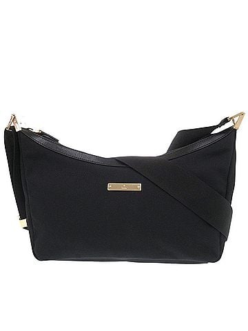 Gucci Gucci 019 0433 Nylon Canvas Black Shoulder Bag 1255GUCCI (view 1)