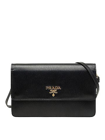 Prada Prada Crossbody Shoulder Bag 1BP016 Nero Black Vitello Move Leather Women's PRADA (view 1)
