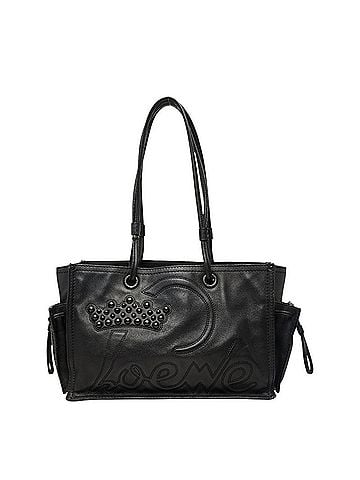 Loewe Loewe Tote Bag Shoulder 290608 Black Leather Women's LOEWE (view 1)