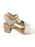 TOMS 100% Suede White Heels Size 7 - photo 1