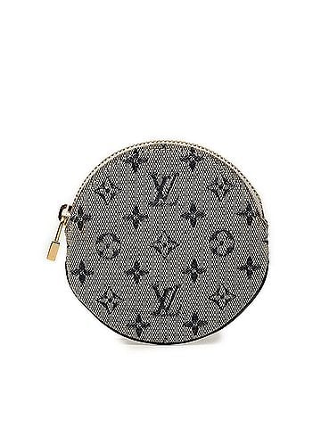 Louis Vuitton Louis Vuitton Monogram Mini Portemonnaie Long Wallet/Coin Purse M92462 Navy Canvas Leather Women's LOUIS VUITTON (view 1)