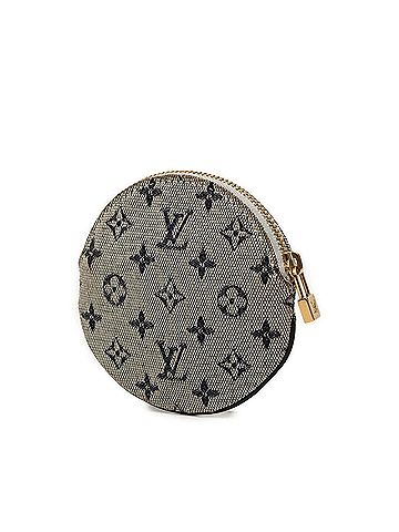 Louis Vuitton Louis Vuitton Monogram Mini Portemonnaie Long Wallet/Coin Purse M92462 Navy Canvas Leather Women's LOUIS VUITTON (view 2)
