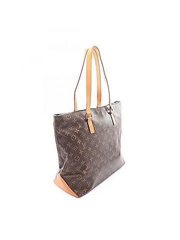 Louis Vuitton Louis Vuitton Cabas Mezzo Monogram Tote Bag Handbag, Coated Canvas Leather, Women's, Brown, M51151 (view 2)
