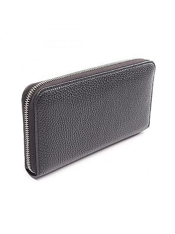 Prada Prada PRADA Round Long Wallet, Leather, Men's, Black, 2ML317 (view 2)
