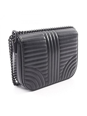 Prada Prada Diagram Shoulder Bag/Handbag, Leather, Women's, Black (view 2)
