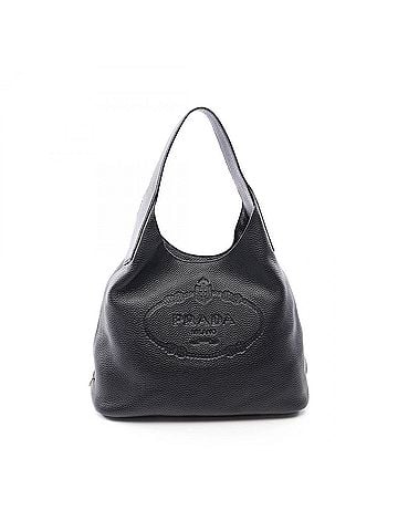 Prada Prada VIT.DAINO Shoulder Bag/Handbag, Leather, Women's, Black (view 1)