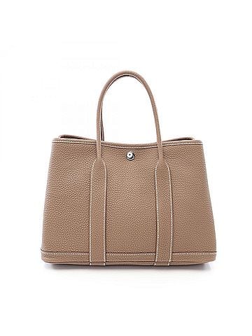 Hermès Hermes Garden Party TPM Tote Bag Handbag Leather Negonda Beige (view 1)