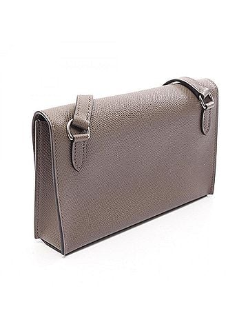 Hermès Hermes Snap Tougo Etoupe Shoulder Bag Handbag, Veau Epsom Leather, Women's, Beige (view 2)