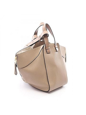 Loewe Loewe Hammock Bag Small 2-Way Handbag Leather Women's Beige A538S35X51 (view 2)