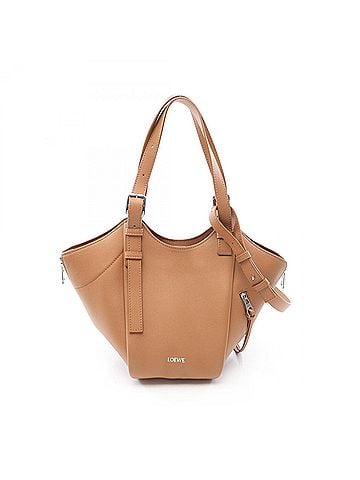 Loewe Loewe Hammock Flip Bag 2-Way Handbag Leather Women's Brown A538HHBX07 (view 1)