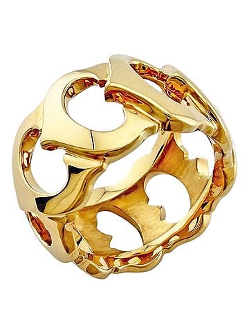 Cartier Cartier C de Ring, 18K Yellow Gold, Women's, Used. (view 1)