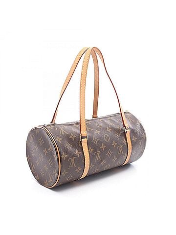 Louis Vuitton Louis Vuitton Papillon 30 Handbag, Coated Canvas and Leather, Monogram Pattern, Women's, Brown, M51385 (view 2)