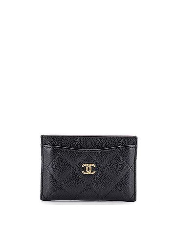 Chanel Classic Card Holder Quilted Caviar (view 1)