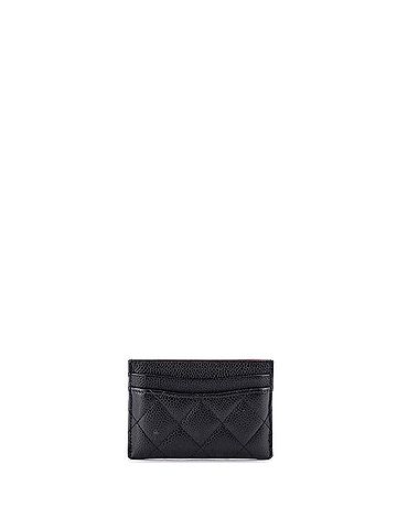 Chanel Classic Card Holder Quilted Caviar (view 2)