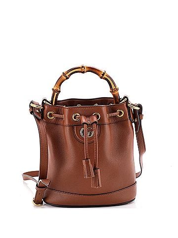 Gucci Diana Bucket Bag Leather Mini (view 1)