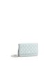 Chanel 100% Leather Blue Wallet on Chain Quilted Caviar One size - photo 3