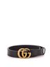 Gucci 100% Leather Black GG Marmont Belt Leather Medium One size - photo 1