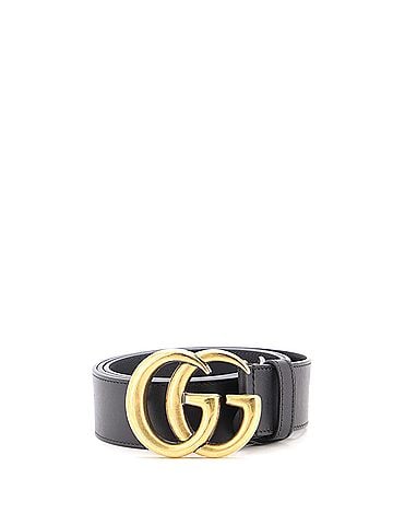 Gucci GG Marmont Belt Leather Wide (view 1)