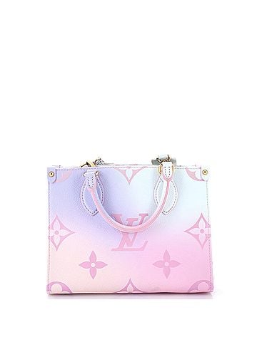 Louis Vuitton OnTheGo Tote Spring in the City Monogram Giant Canvas PM (view 1)