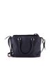 Prada 100% Leather Blue Convertible Zip Tote Vitello Phenix Medium One size - photo 4