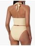 Amazon Essentials Solid Yellow Two Piece Swimsuit Size XL - photo 3