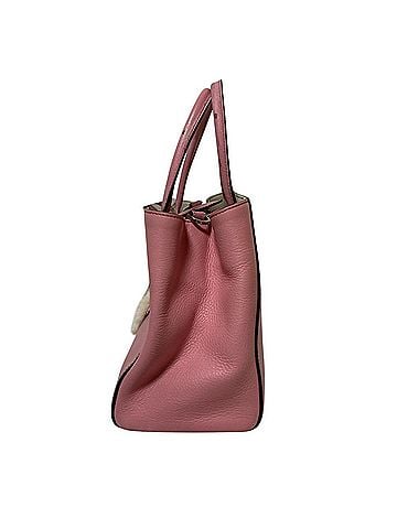 Fendi FENDI Petite 2Jours Leather Handbag with Owl Charm, Pink, Women's (view 2)