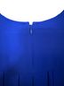 Cos 100% Polyester Solid Blue Blouse Size 8 - photo 4