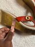 Coach Stripes Gold Ivory Orange Wedges Size 8 1/2 - photo 6