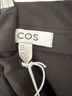 Cos 100% Lyocell Black Skort Size 14 - photo 3