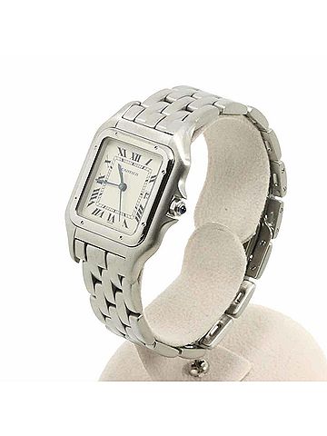 Cartier Cartier Panthère LM W25032P5 Men's Watch, Date, Ivory, Quartz Watch (view 2)