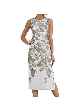 chiffon dresses for petite women ever MADISON|Chiffon Illusion V-Neck Flutter Sleeve Front Slit Evening Dress Flowing chiffon skirt and Icon: Moisture Wicking Size:6ft Azazie Lainey